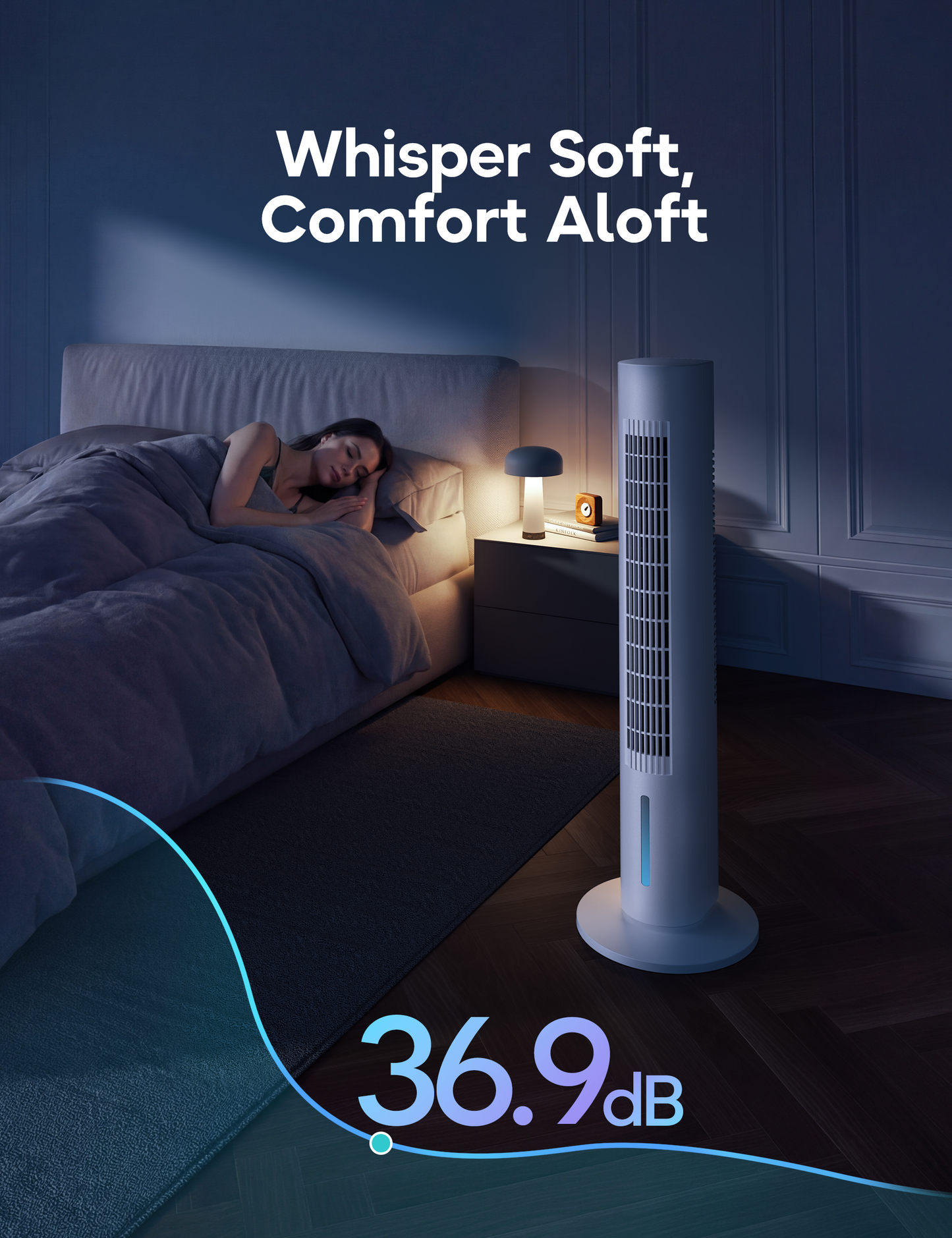 Windowless Portable Air Conditioner, 35" Evaporative Air Cooler for Room No Window, 7H Timer, 4 Modes, Remote Control, 140° Max Oscillating, Large Water Tank, Quiet AC Unit for Bedroom, White