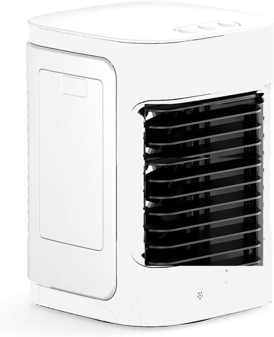 Portable Air Conditioners, Personal Air Conditioner for room, Portable AC Unit Swamp Cooler, Mini Air Conditioner for Tent Camping Bedroom,Pearl