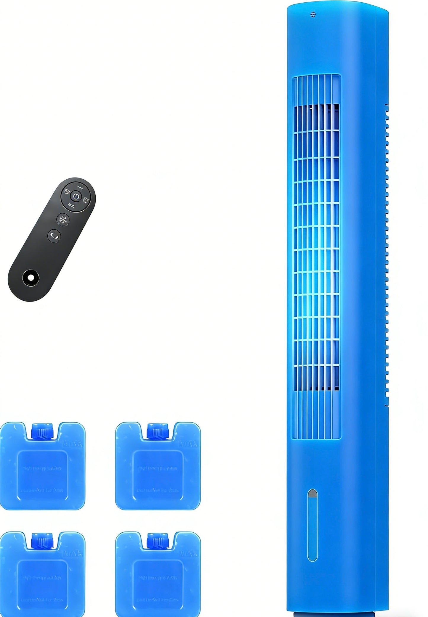 35 INCH Evaporative Air Cooler, 3-IN-1 Quiet Portable Air Conditioners with 3 Speed, 50W Energy Saving Oscillating Cooling Fan, 7H Smart Timer, Remote, Windowless Air Conditioner, Black