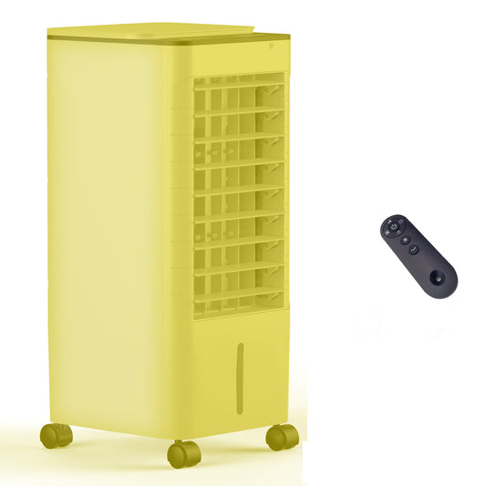 Windowless Portable Air Conditioner Ac Unit with Remote,37” Evaporative Air Cooler,Swamp Cooler for 4 Modes, 12H Timer, Removable Water Tank, Ice Packs,CoolingTower Fan for Bedroom,Outdoor,Indoor